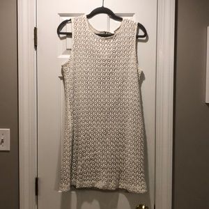 White lace dress